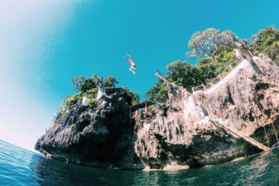 Ariels Point Cliff Diving and Party Cruise Dive02 Boracay Beach Guide