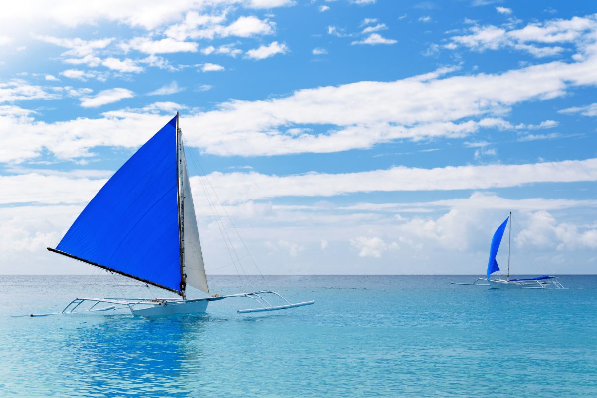 Great time of the year in Boracay for sailing in low season
