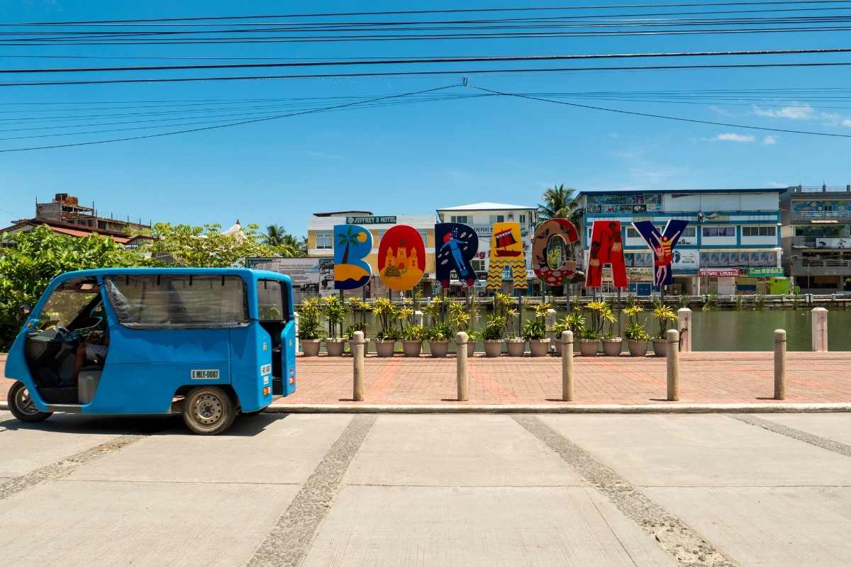 Transport on Boracay - tricycle