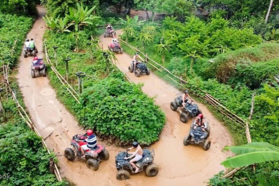 ATV bikes on a great track operated by a local tour company