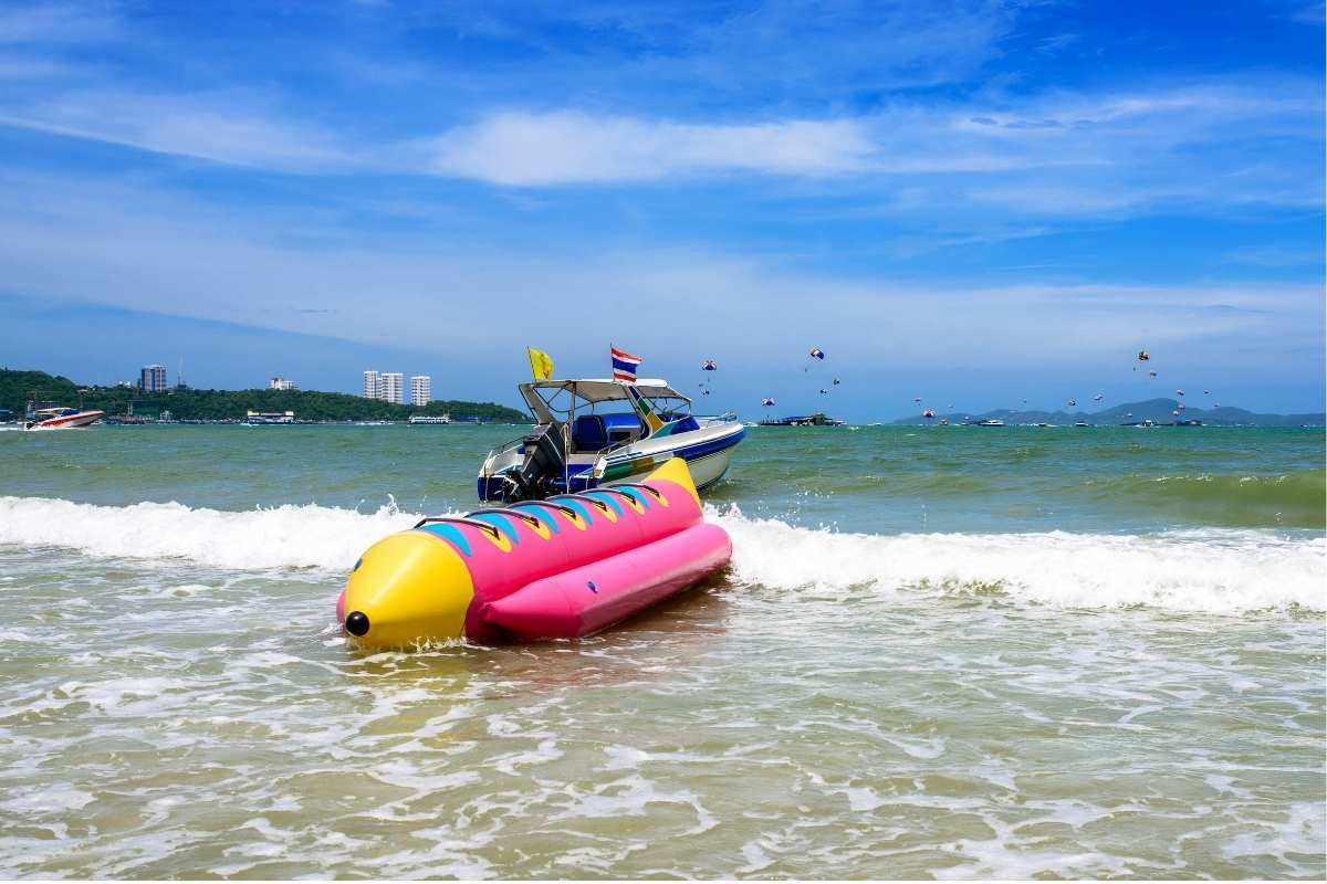 Banana Boat or Dragon Boat ride in Boracay Beach