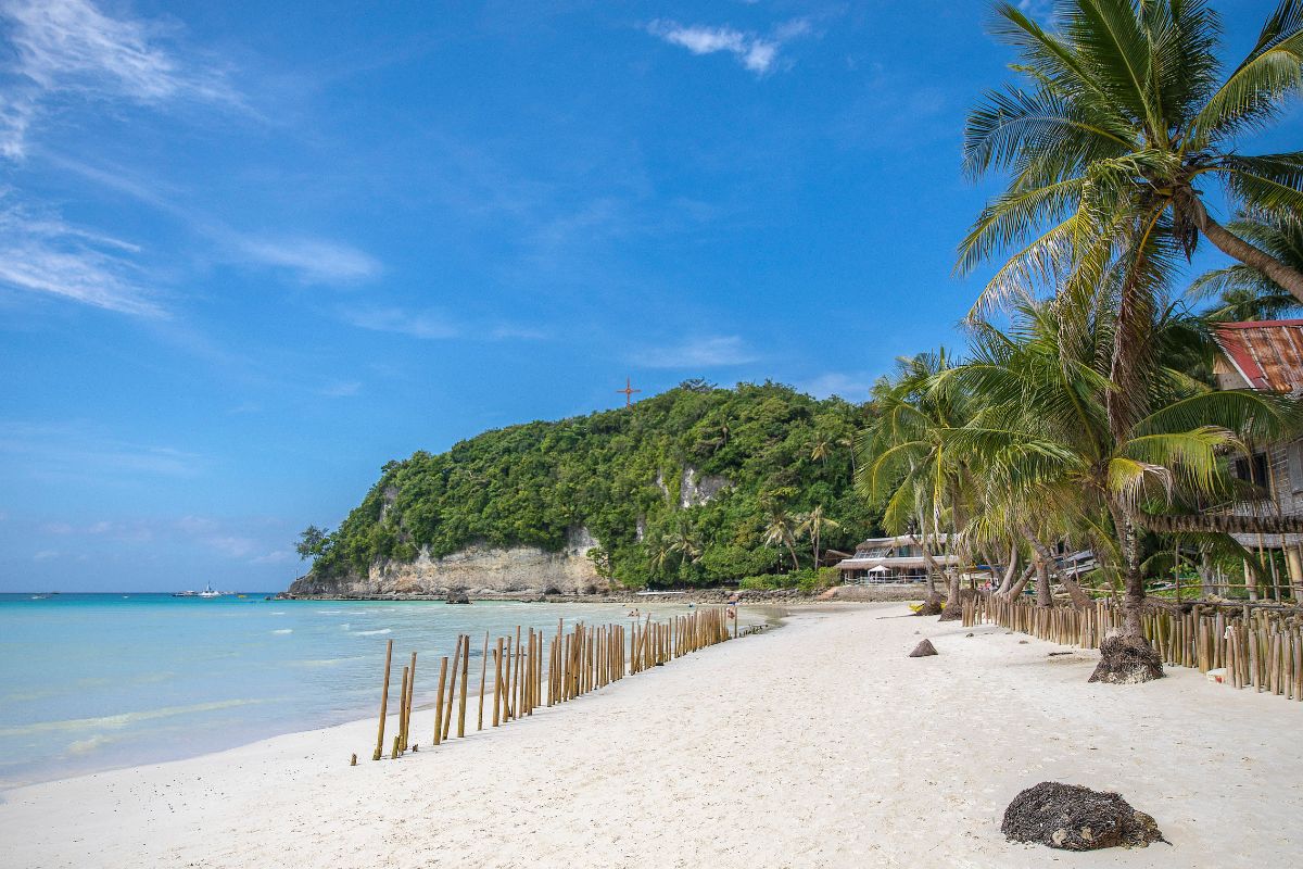 Whites Beach on Boracay Island