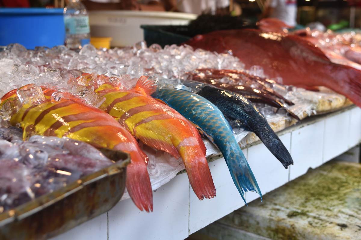 D'Talipapa Wet Markets Shopping in Boracay