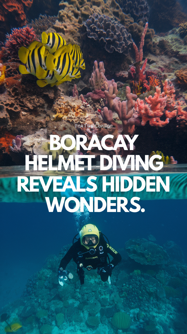 Boracay helmet diving reveals hidden wonders.